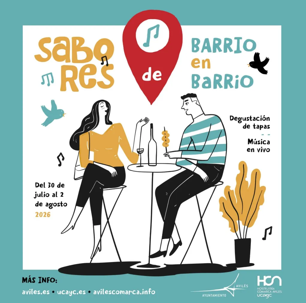 Cartel del ciclo Sabores de Barrio en Barrio 2026